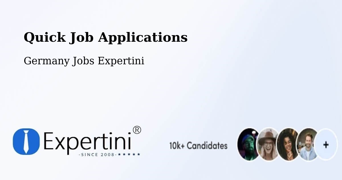 Quick Apply Feature – Ellhofen - Germany Jobs Expertini