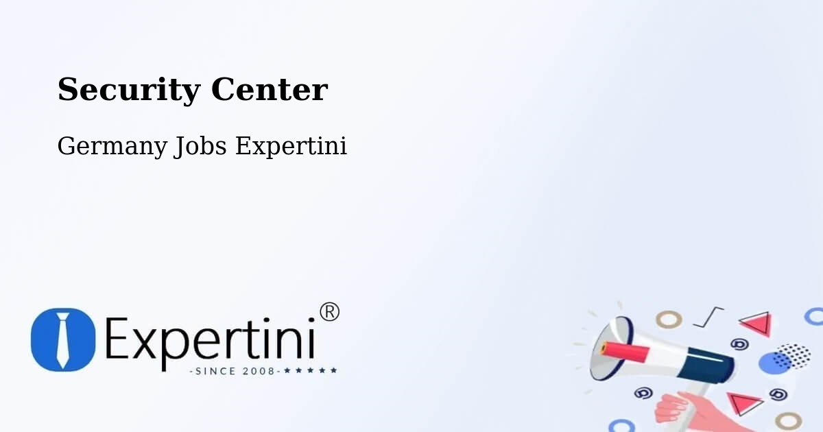 Security & Compliance – Ellhofen - Germany Jobs Expertini